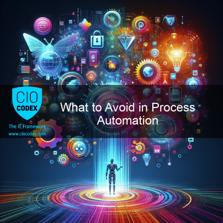 O que evitar na automação de processos