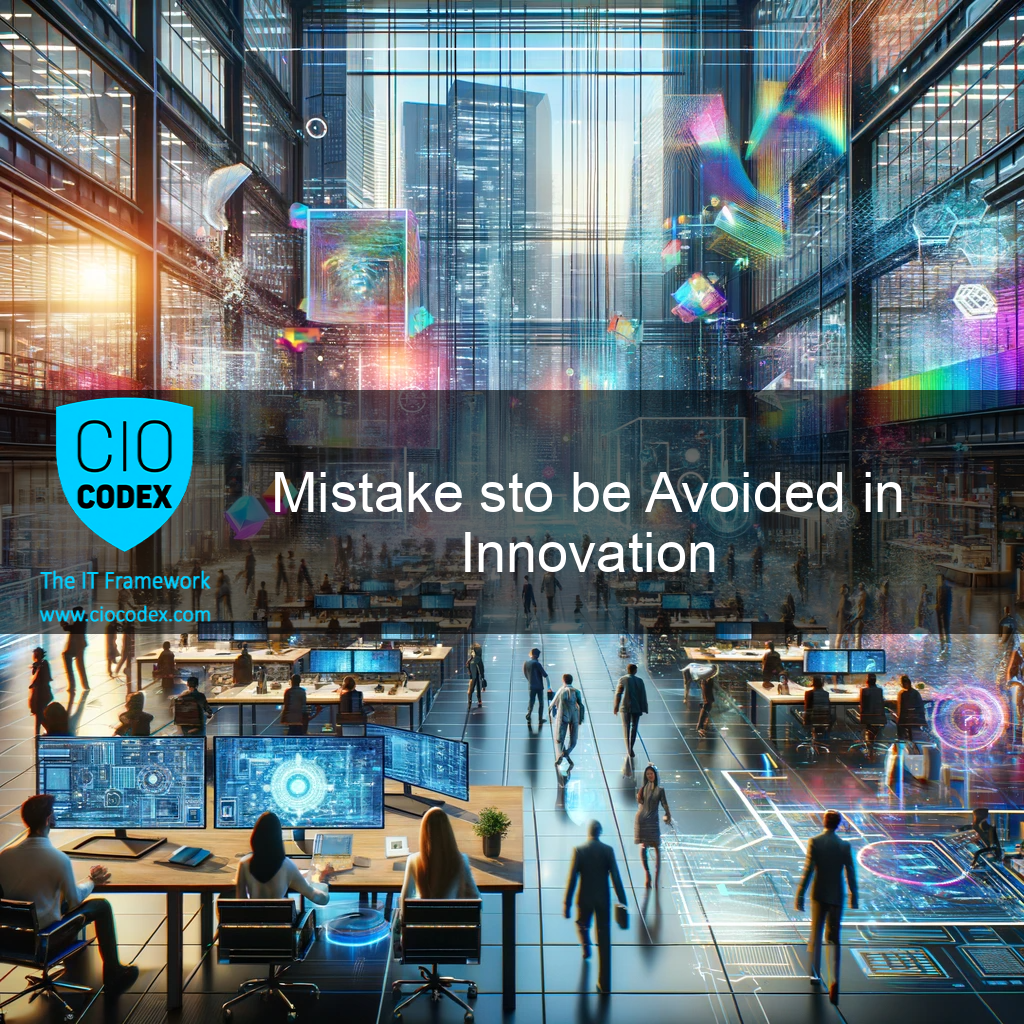 Erros a serem evitados na promoção da inovação - CIO Codex