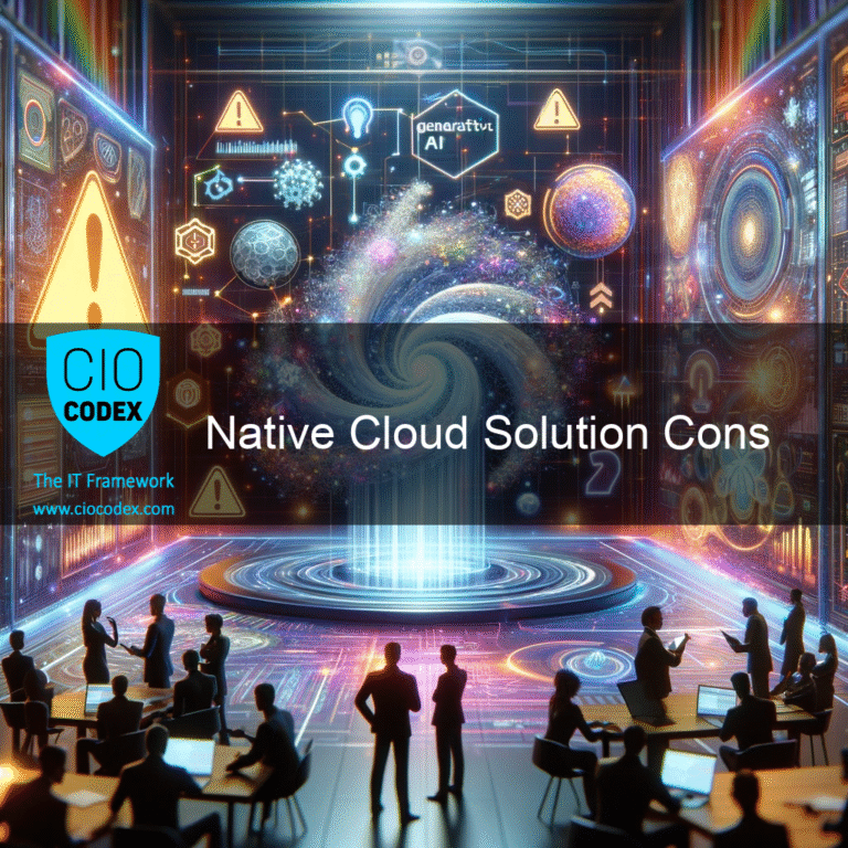 Os contras de soluções cloud native