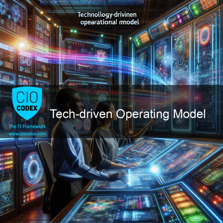 Modelo Operacional Direcionado pela Tecnologia