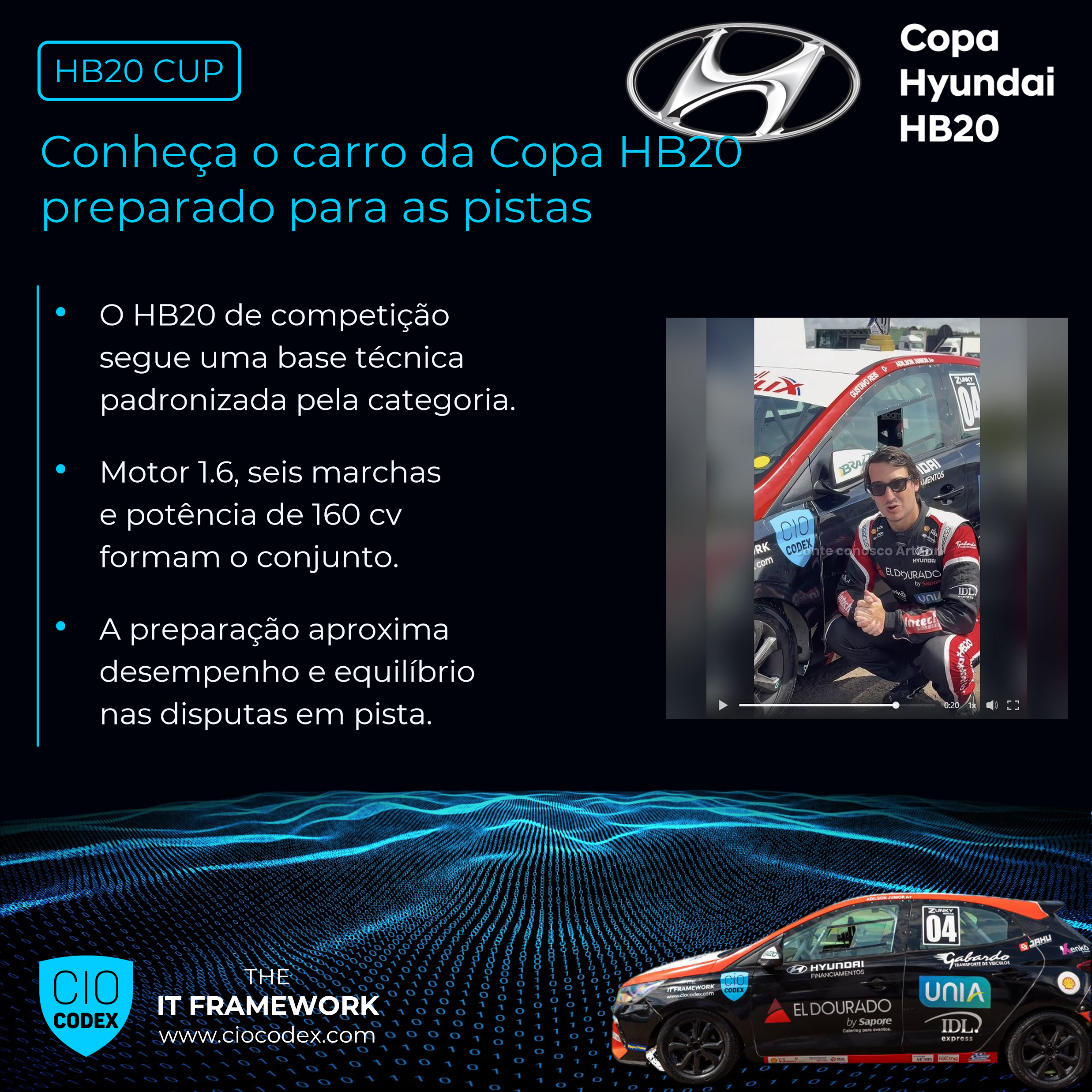 Copa HB20 – Conheça o carro da competição