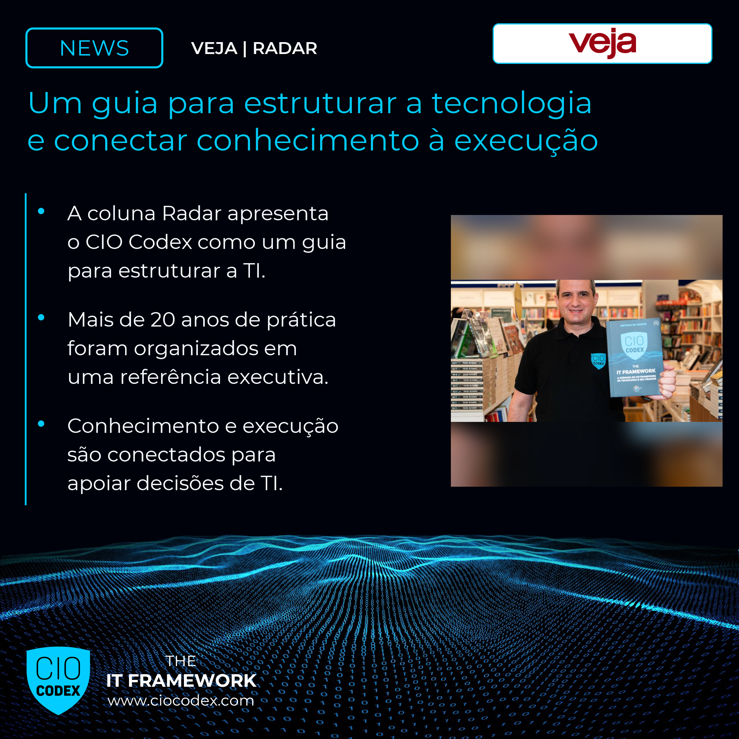 Na mídia – VEJA apresenta o CIO Codex como guia