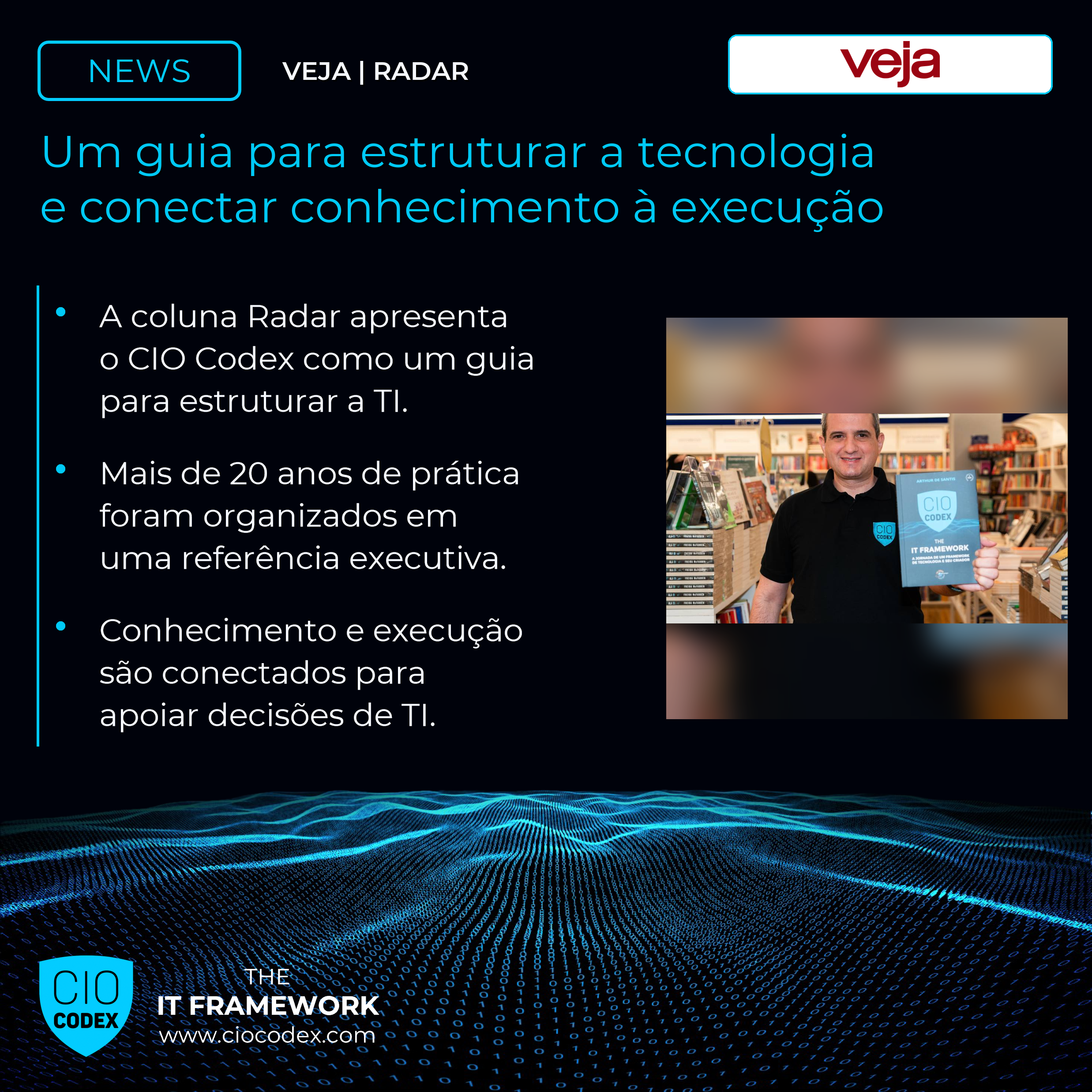Na mídia – VEJA apresenta o CIO Codex como guia