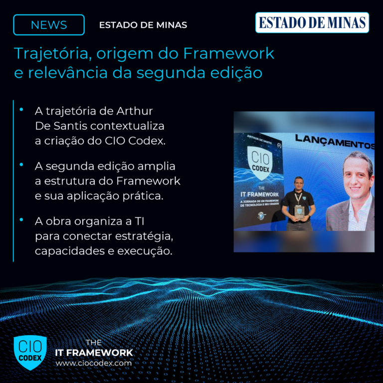 Na mídia – Estado de Minas destaca nova edição do CIO Codex