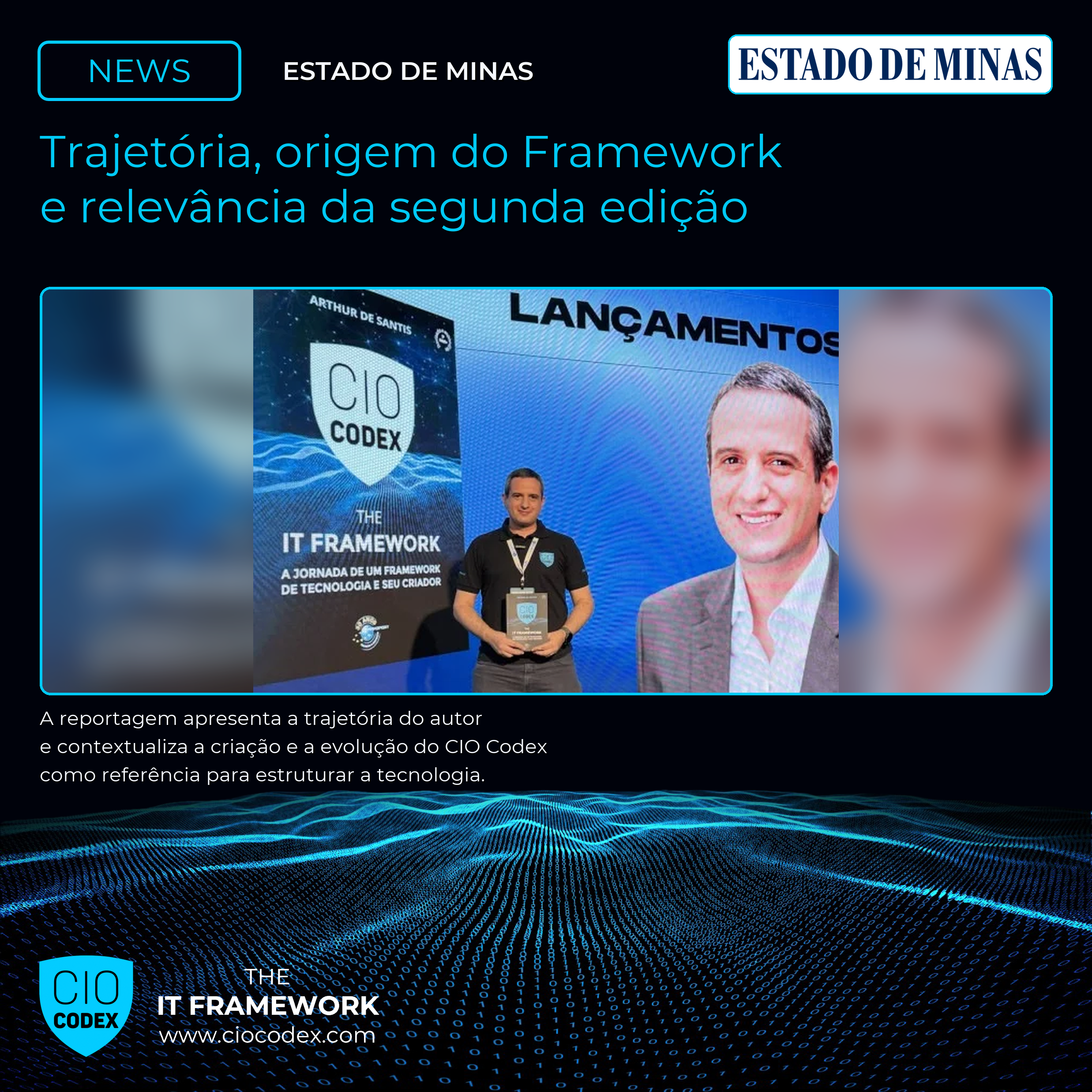 Na mídia – Estado de Minas destaca nova edição do CIO Codex