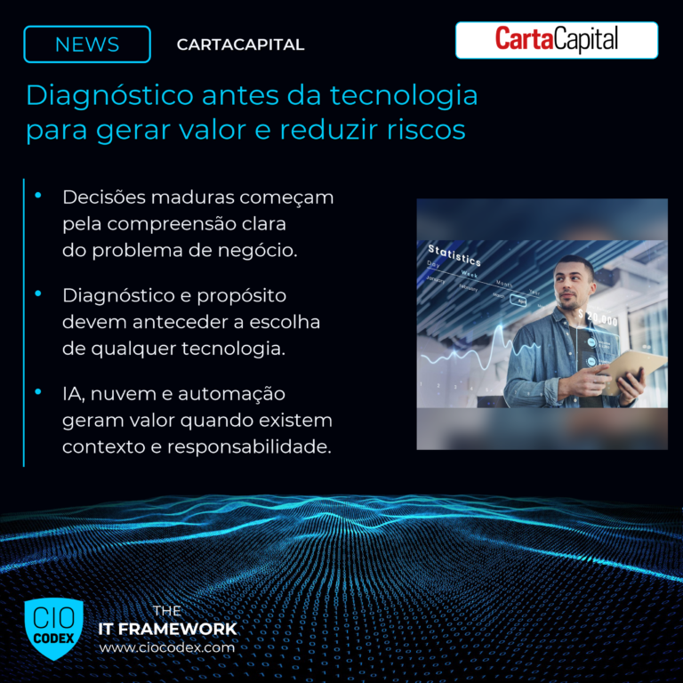 Na mídia – CartaCapital destaca diagnóstico em tecnologia