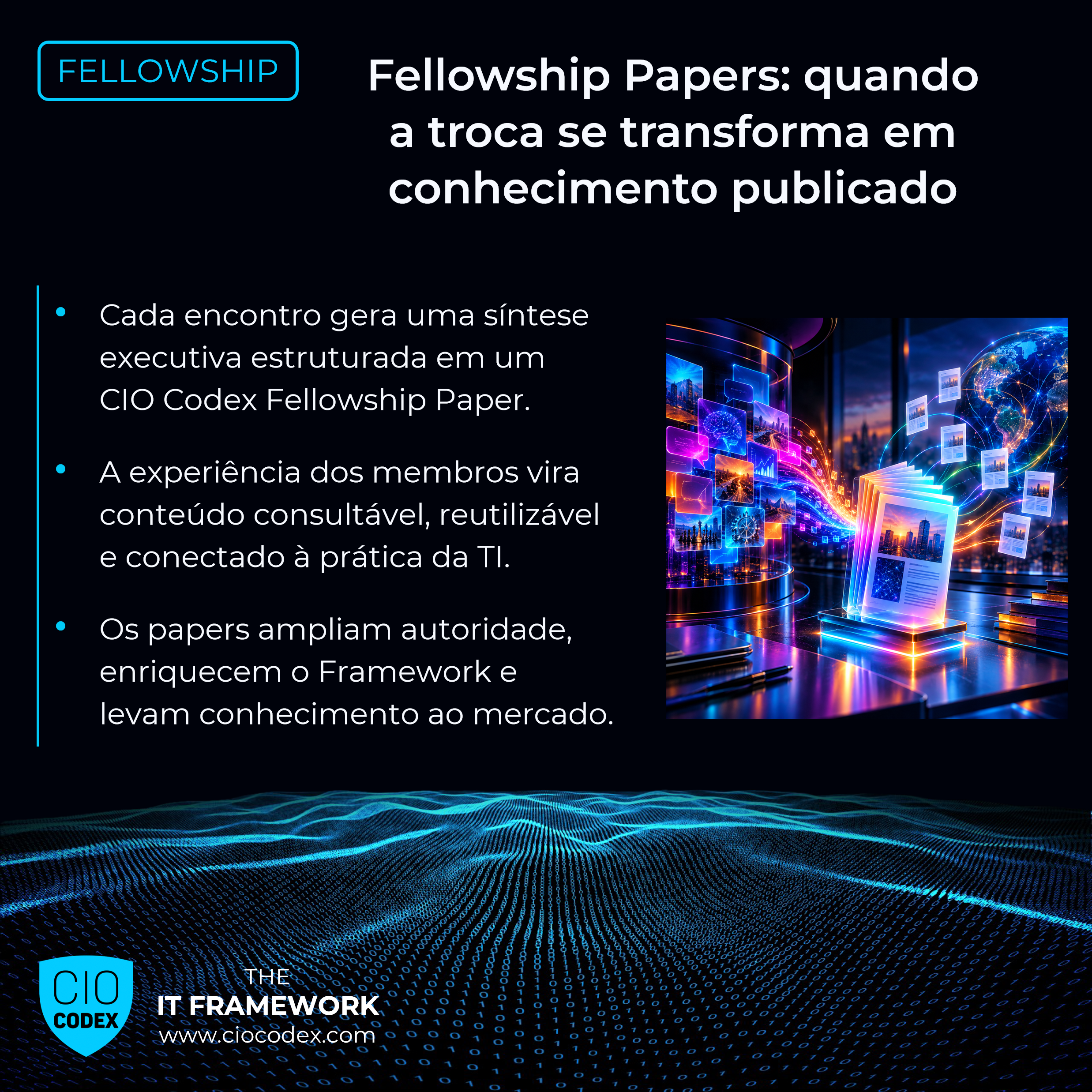 Fellowship Papers: conhecimento e gerado e compartilhado