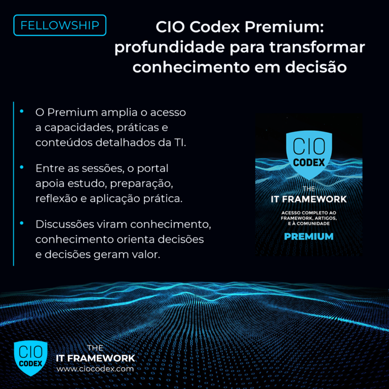 CIO Codex Premium: aplicando o framework de forma integral