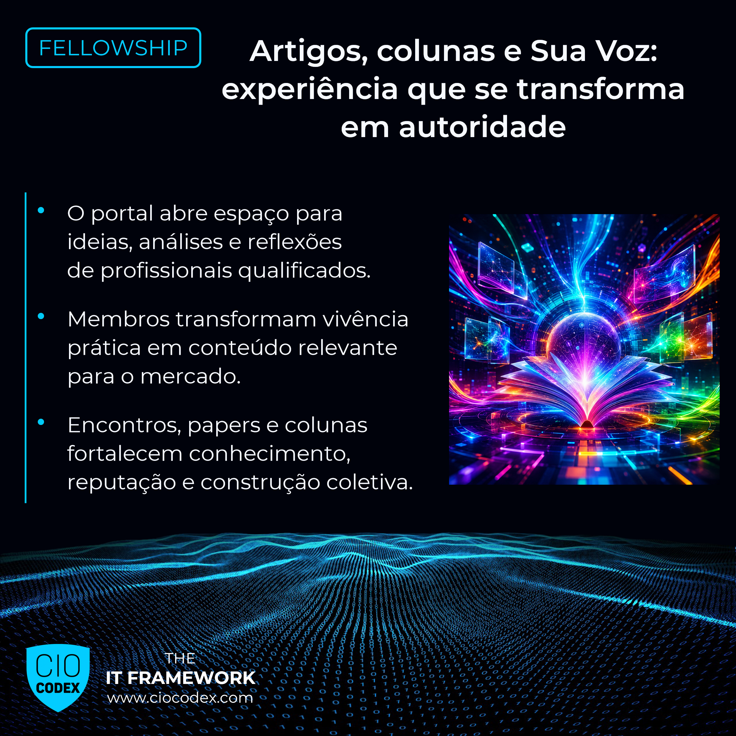 Sua Voz e Artigos: expondo ideias e opiniões na comunidade