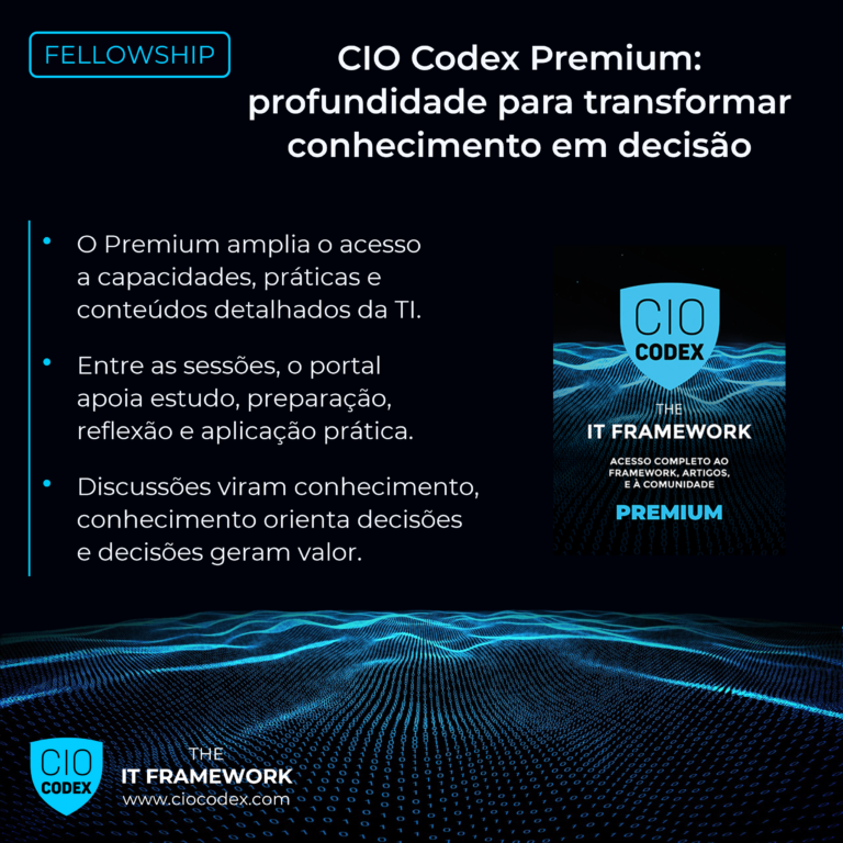 CIO Codex Premium: aplicando o framework de forma integral
