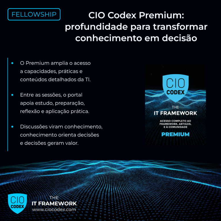 CIO Codex Premium: aplicando o framework de forma integral