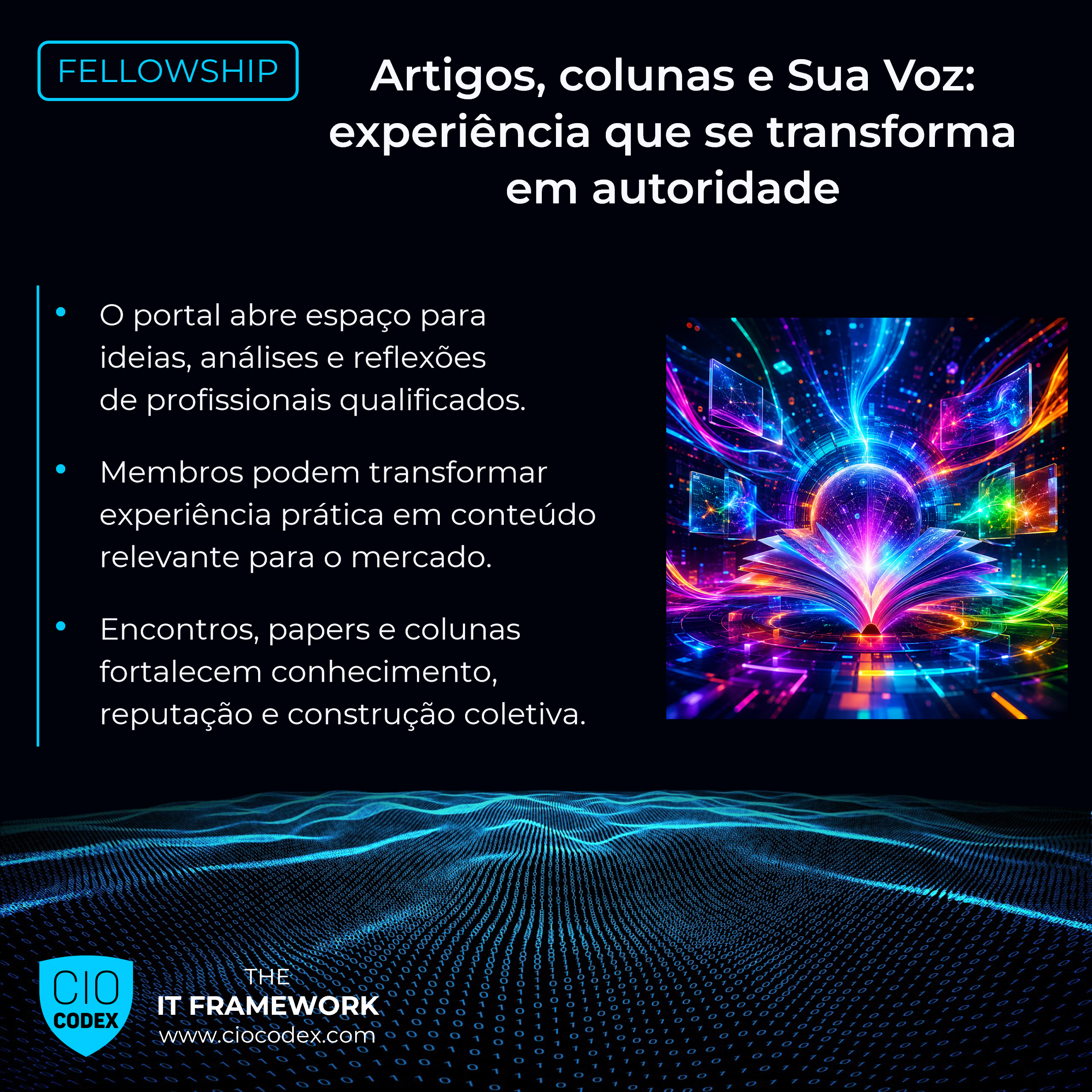 Sua Voz e Artigos: expondo ideias e opiniões na comunidade